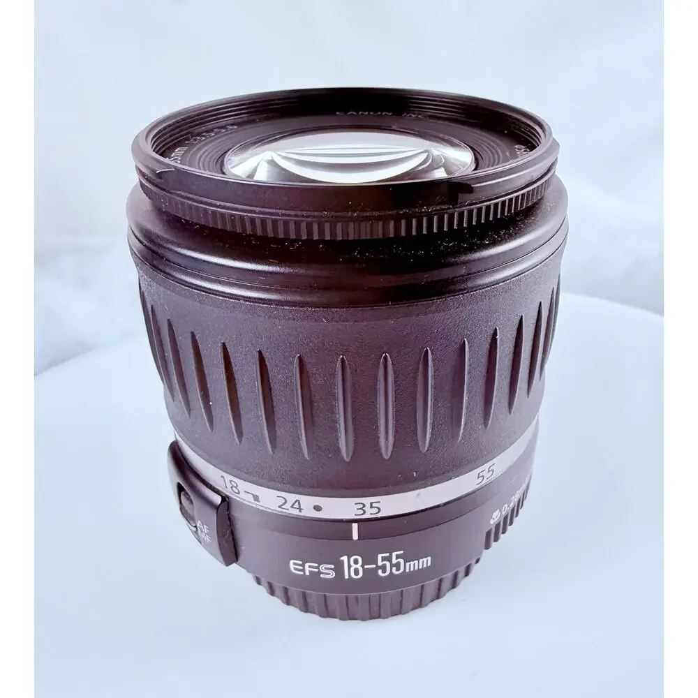 Canon EFS 18-55mm f/3.5-5.6 III Lens And Lowepro Case EOS Rebel DSLR FREE SHIP!